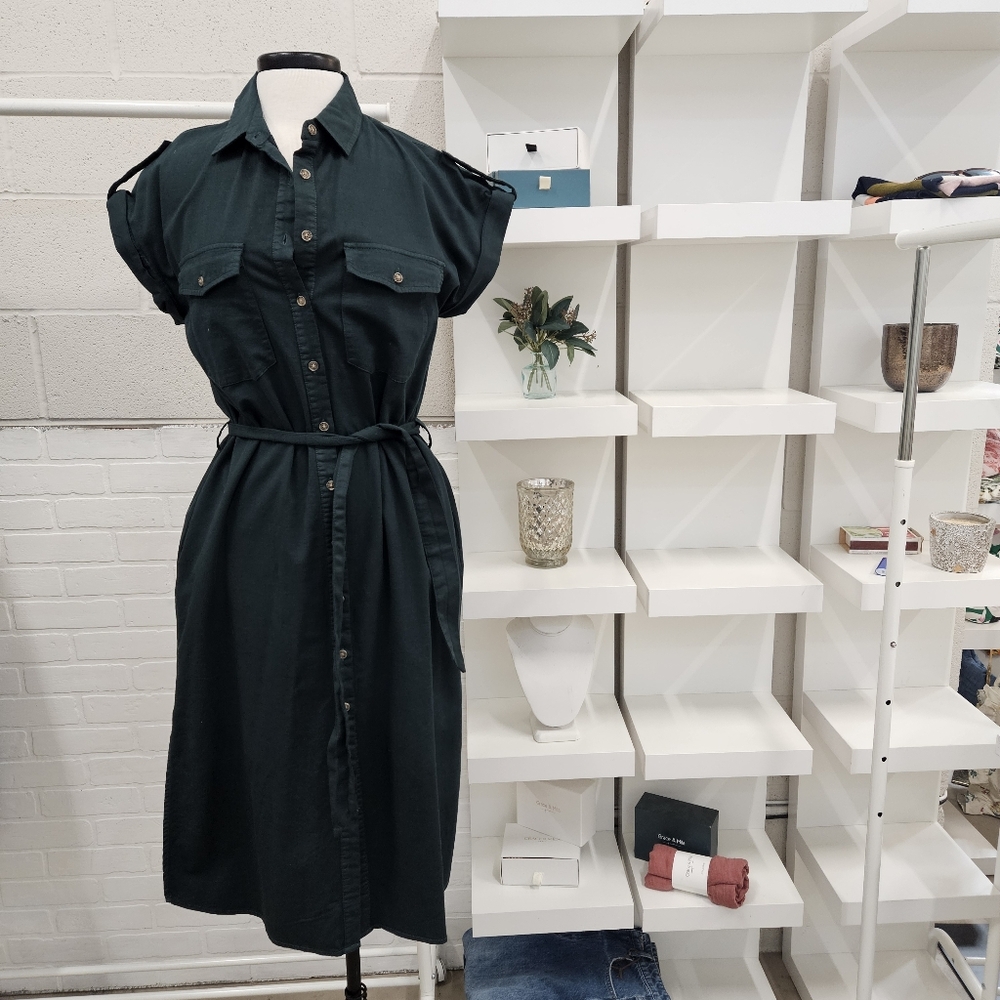 Midi Belted Dress